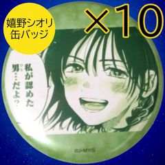 送料無料 24時間以内発送 未使用 10点セット 赤倉ちなつ 缶バッジ