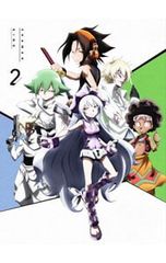 Blu-ray/SHAMAN KING Blu-ray BOX 2 첫회 생산 한정판 삼방배 BOX·특전 CD·캐러파인 매트·소책자 첨부