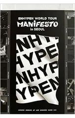 DVD／【フォトブック・ミニポスター7枚・ペーパーホルダー・フォトカード・BOX付】ENHYPEN WORLD TOUR MANIFESTO in SEOUL