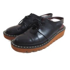 ZARA】ザラ 37 厚底ローファー メタルディテール ペニーストラップ 黒