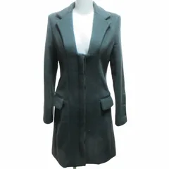 ステラマッカートニー STELLA McCARTNEY 03AW アーカイブ カシミヤ チェスターコート 変形 イタリア製 緑 グリーン 38 約Mサイズ IBO62のサムネイル