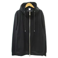 エーケーエム AKM 美品 MERYL HIGH TENSION LINE ZIP PARKA ジップ パーカー ダブルジップ フーディ OL 黒 B469 1215のサムネイル