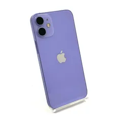 【全額返金保証】【最速発送】 iPhone mini 12 mini 64GB パープル docomo SIMフリー 白ロム 美品 動作確認済 100%