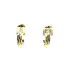 カルティエ(Cartier) トリニティ ドゥ カルティエ 無し K18イエローゴールド(K18YG),K18ピンクゴールド(K18PG),K18ホワイトゴールド(K18WG) ハーフフープピアス ゴールドのサムネイル