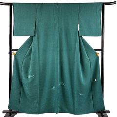 新品 正絹 絽 訪問着 仮絵羽 深緑色 松葉文様 夏着物 未仕立て 新品 正絹 絽 訪問着 仮絵羽 深緑色 松葉文様 夏着物 未仕立て - メルカリ