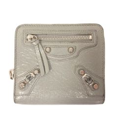 BALENCIAGA バレンシアガ ラウンドジップ コンパクト財布 - メルカリ