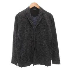 パドカレ pas de calais ジャケット 38 背抜き スナップボタン 紺 ネイビー /AEのサムネイル