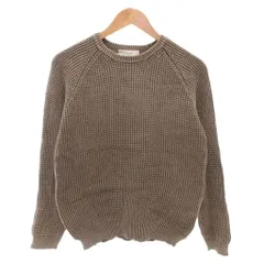 ビーミングバイビームス B:MING LIFE STORE by BEAMS ワッフルニット セーター 長袖 S 茶 ブラウン /FFのサムネイル