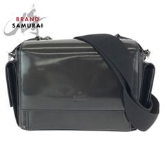 GUCCI グッチ ブラック 黒 シルバー金具 GGキャンバス/レザー 28566