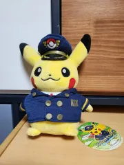 (新品) ポケットモンスター 日本限定 パイロット ピカチュウ ぬいぐるみ
