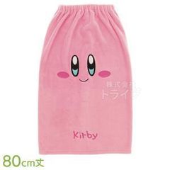 [신품 · 5 영업일에 발송] 丸眞 별의 커비 스마일 커비 80cm 길이 감아 타월 랩 타월 마키 타올 (4585031600) [입수 : 5]