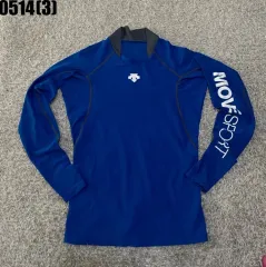 デサント MOVE SPORT 長袖Tシャツ ブルー 0514