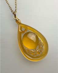 超メルカリ市！！sale ！！ 本鼈甲 べっ甲 つやつやペンダント 