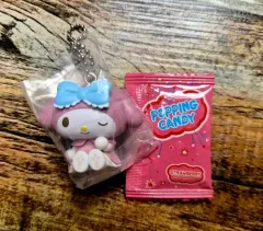 マイメロディ キーホルダー + いちご味 ポッピングキャンディ (新品)
