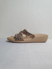 廃盤】crocs サイプラス4 レオパード柄 ハイヒール w9 希少 25cm