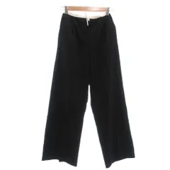 ザラ ZARA 美品 パンツ センタープレス イージー 黒 11-12 黒 ブラック /MG
