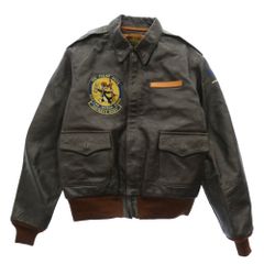 リアルマッコイズ ゼムケズウルフパック A-2 バックペイント レッド 