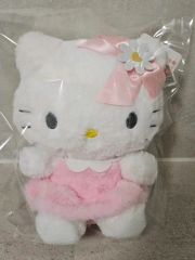 ハローキティ ぬいぐるみ 2005年 ウインク 天使の羽 水色 サンリオ L
