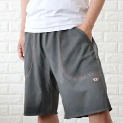 【並行輸入品】ディーゼル ハーフパンツ ショートパンツ 短パン メンズ DIESEL ロゴ スウェット  ひざ下 A12906 0BNBU 9XX