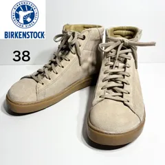 美品 Birkenstock ビルケンシュトック ブーツ Bend Mid ベンドミッド 本革 スエード 24.5 ベージュのサムネイル