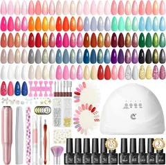 PEACECOLOR ジェルネイルキット 全65点 35色ジェルネイルセット //734414　/X001CAMS9Nのサムネイル