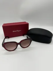 【未使用品】 FERRAGAMO フェラガモ ロゴ サングラス レッドカラー P1073のサムネイル