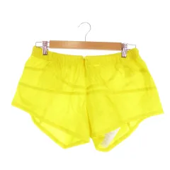 アディダス バイ ステラマッカートニー adidas by Stella McCartney ショートパンツ ランニング M 黄 イエロー /MN17 ■GY99