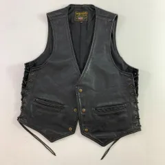 2026年最新】バンソン vanson レザーベストの人気アイテム - メルカリ