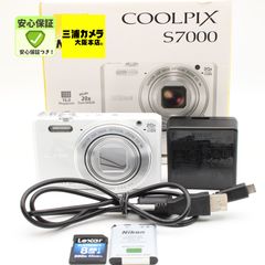 COOLPIX S7000 森山大道様 愛用 元箱、予備バッテリー付 ゴールド