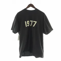 エフオージー エッセンシャルズ FOG ESSENTIALS タグ付き 1977 Tシャツ カットソー 半袖 ロゴ プリント XS グレー ■GY19 /MQ