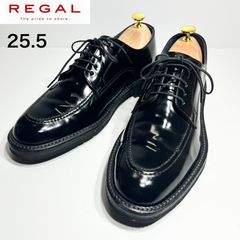 REGAL リーガル 日本製 フレンチUチップ レザーシューズ 25.5cm - メルカリ