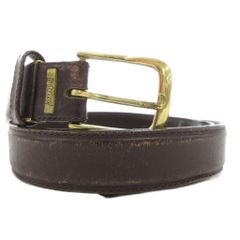 Burberrys バーバリー ベルト　ブラウン Burberrys バーバリー ベルト レザー リザード ブラウン ヴィンテージ