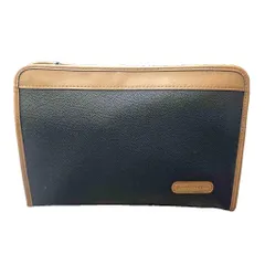 ピエールカルダン Pierre Cardin セカンドバッグ クラッチバッグ レザー ロゴ ブラックのサムネイル