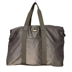 ピエールカルダン Pierre Cardin ナイロン ボストンバッグ トートバッグ ロゴ 大容量 ブラウンのサムネイル