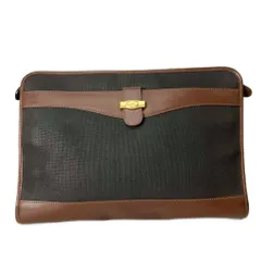 ダンヒル dunhill セカンドバッグ クラッチバッグ ブラック ブラウン■GY14
