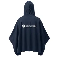 スノーピーク(snow peak)Peak Shade ET-26SU009 気過冷却 ポンチョ アウター キャンプ アウトドア メンズ レディース GREIGE/NAVY ワンサイズe eb795047