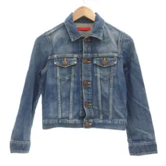 レッドカード RED CARD コンパクト ストレッチデニム ジャケット ショート丈 1 ブルー系 ヴィンテージライク /UO ■GY12