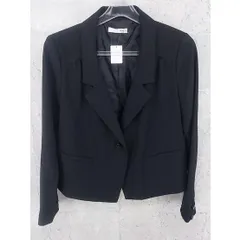 ◇ HERE'S ヒアーズ  長袖 テーラード ジャケット M ブラック レディース  【中古】 【1002796696282】のサムネイル