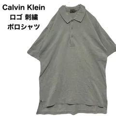 Calvin Klein カルバンクライン 刺繡ポロシャツ CK M