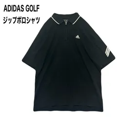 adidas golf アディダスゴルフ フロントジップ ポロシャツ 万国旗タグ