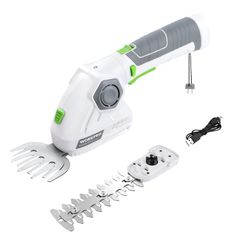 【Brand New】WORKPRO 7.2V Rechargeable Lawn Trimmer/Garden Trimmer/Hedge Trimmer with Triple Safety Lock. 80-minute no-load operation time, 180-degree adjustable handle, 2 blades included, Type-C charging port. Trimmer cutting width 97mm, trimmer cutting length 140mm. (92c2ec8f)