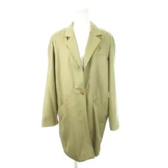 ハナエモリ HANAE MORI コート M 緑 グリーン ウール テーラードカラー 長袖 /MN20 ■GY60のサムネイル