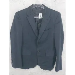 ◇ JUNMEN ジュンメン ストライプ シングル 2B 長袖 テーラード ジャケット S ブラック #  【1002797746559】のサムネイル