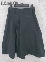 ◇ Simplicite シンプリシテェ 膝下丈 フレア スカート ブラック レディース 【中古】 【1002798751422】のサムネイル
