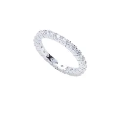 [ギフト フロム ニューヨーク] フルエタニティリング 指輪 レディース プラチナ 加工 婚約指輪 エンゲージリング 結婚指輪 プレゼント 女性 1