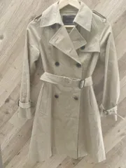 ◇ Jewel Changes ジュエルチェンジズ UNITED ARROWS ベルト付 長袖 トレンチ コート 36 ベージュ *  【1002799486637】のサムネイル