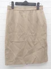 ◇ TRUSSARDI トラサルディ バックストラップ ストライプ 膝丈 フレア スカート 44 ブラウン * 1002799612159 【中古】 【1002799612159】のサムネイル