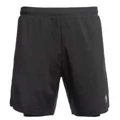カリマー メンズ ボトムス ハーフパンツ・ショーツ ショートパンツ Karrimor 2 in 1 Running Shorts Mens Black ブラックのサムネイル