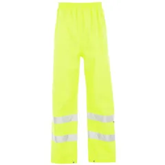 ダンロップ メンズ ボトムス カジュアルパンツ パンツ Dunlop Hi Vis Waterproof Pants Mens Yellow イエローのサムネイル