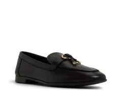 アルド レディース シューズ スリッポン・ローファー Aldo Ybilide Loafer Black Leather ブラックのサムネイル